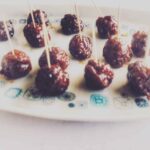 meatballs on plate
