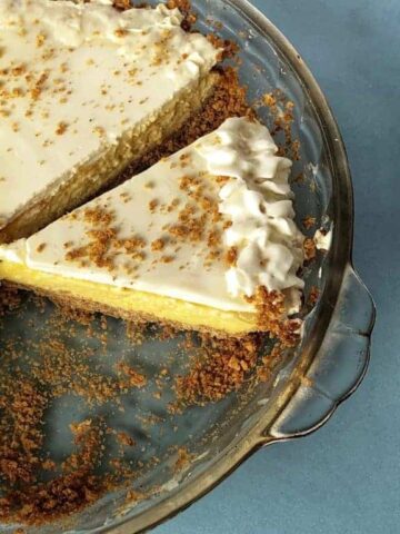 Lemon Curd Cheese Pie