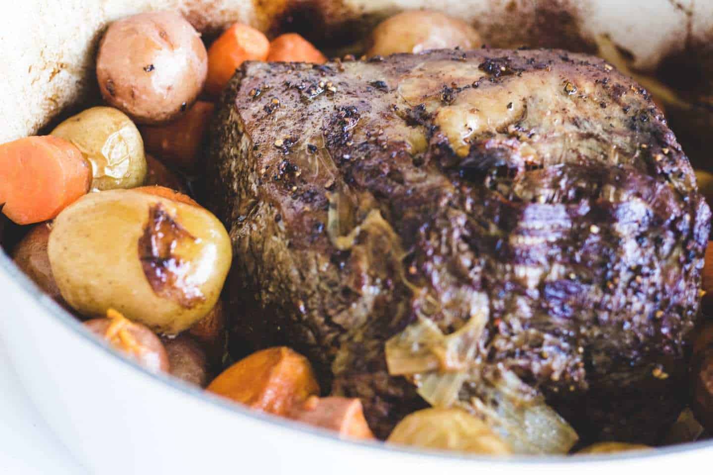 Dutch Oven Pot Roast - A Full Living