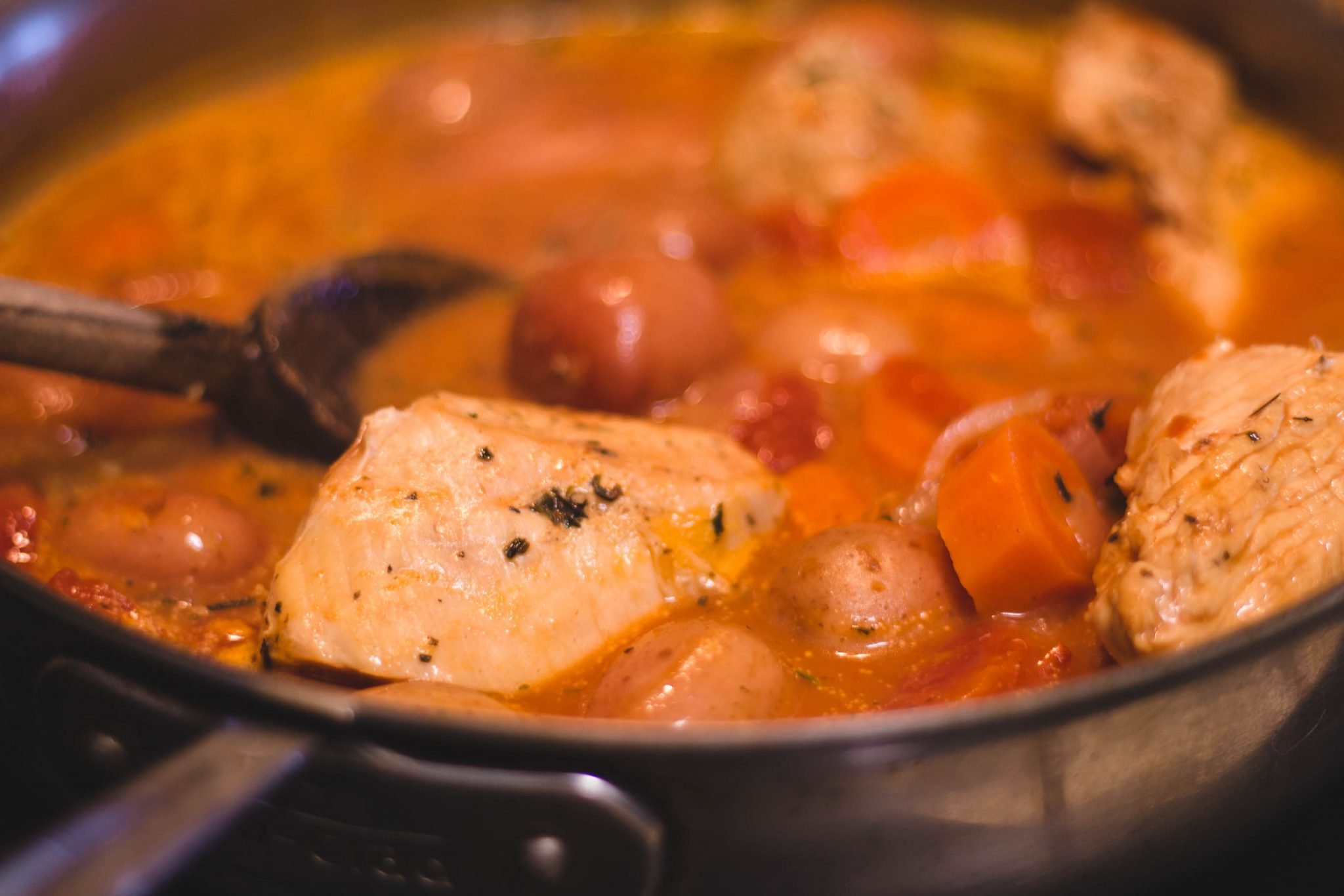 French Chicken Stew Recipe | A Weekend Cook