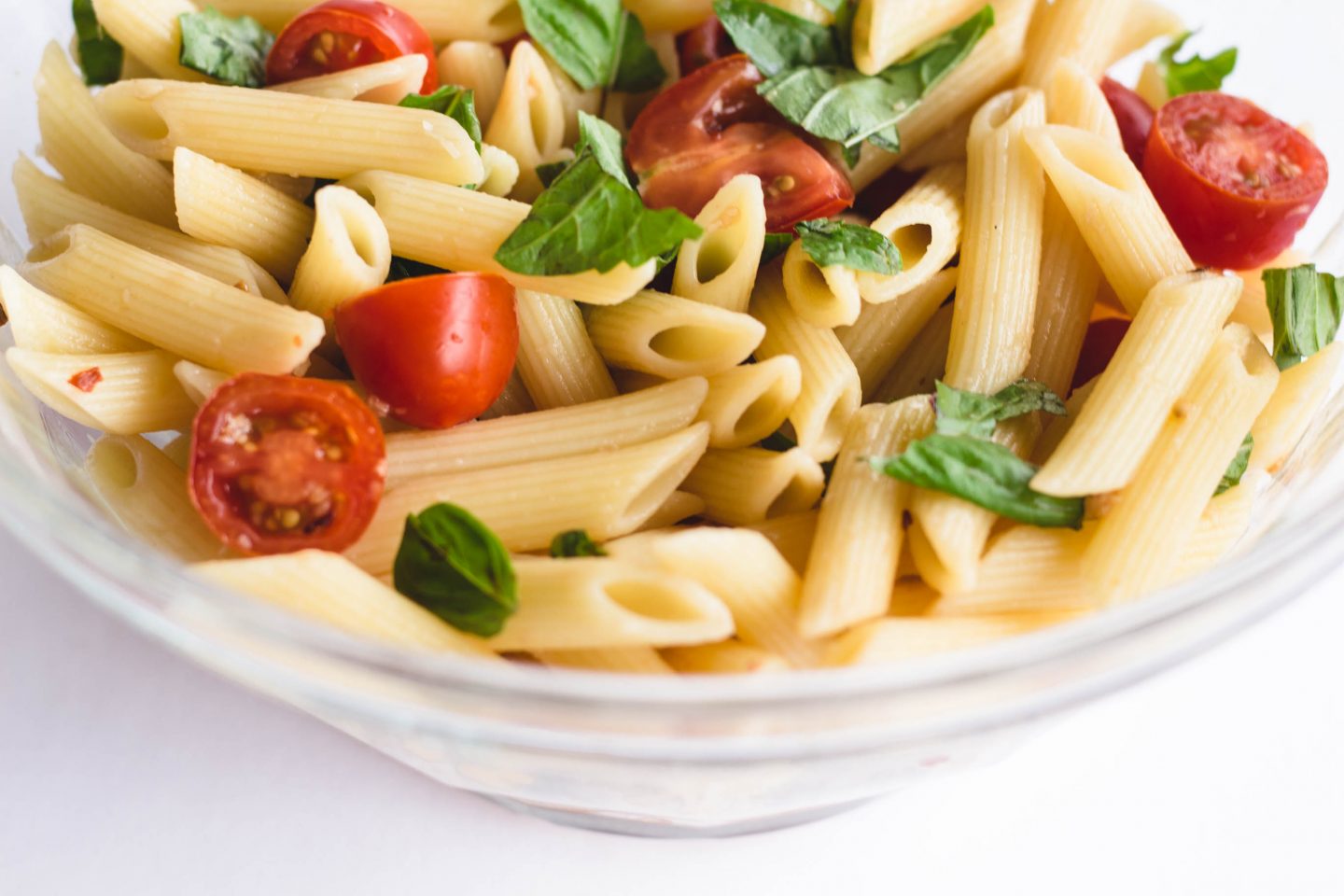 Tomato and Basil Pasta Salad Made for Summer