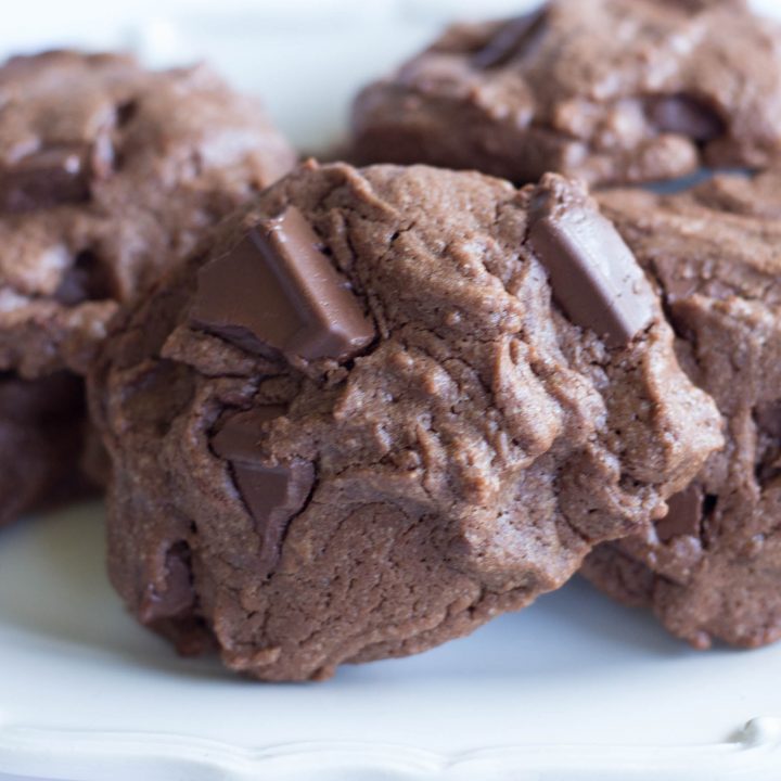 Very Fudgy Chocolate Chunk Cookies