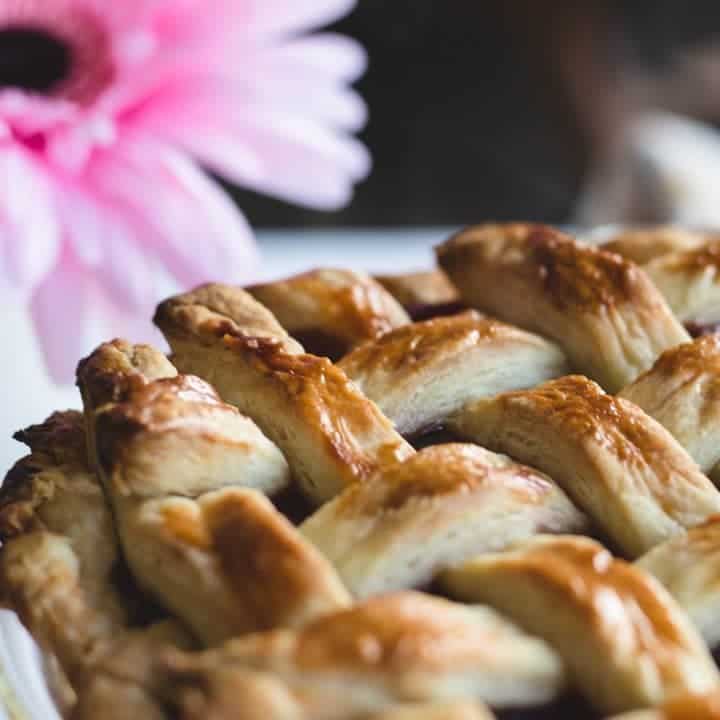 Easy Cherry Pie for Two