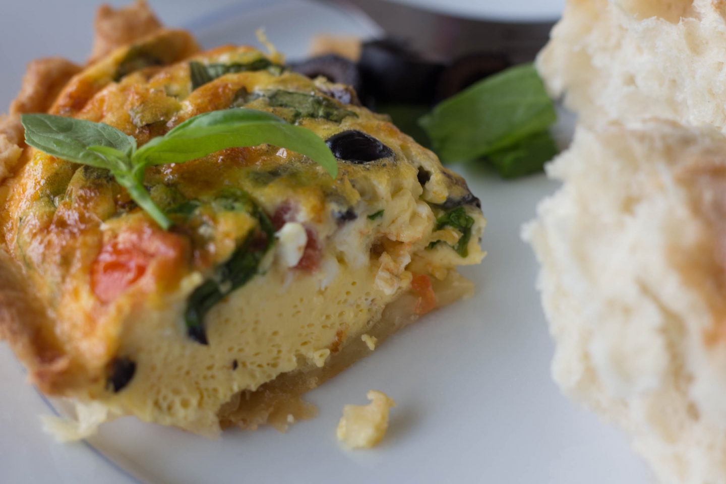 Gruyere and Olive Quiche Recipe for a Simple Summer Meal A Weekend Cook