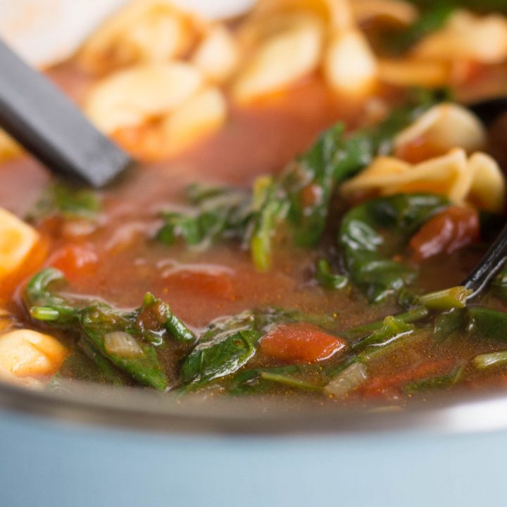 Cheese Tortellini Soup