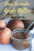 homemade apple butter