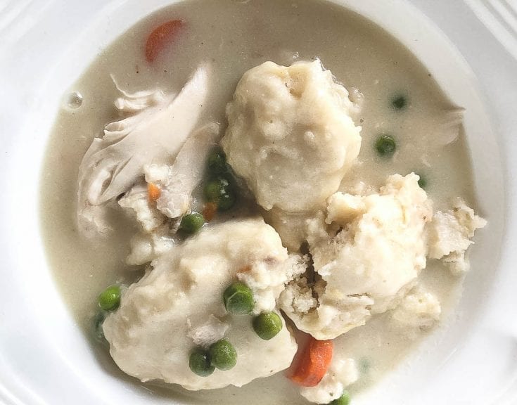 Chicken and Bisquick Apple Dumplings Stew