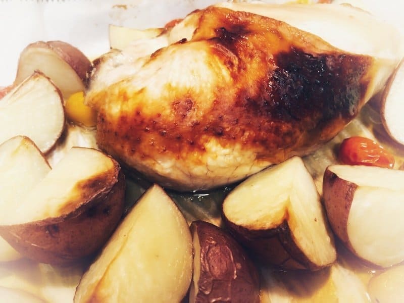 Brown Sugar Glazed Chicken for Two