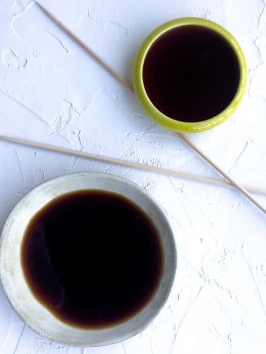 Easy Tempura Dipping Sauce Recipe • A Weekend Cook®