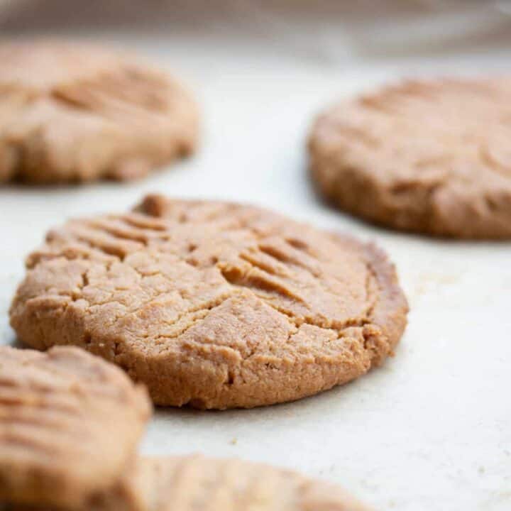 Old Fashioned Peanut Butter Cookies (Criss Cross Pattern) • A Weekend Cook®