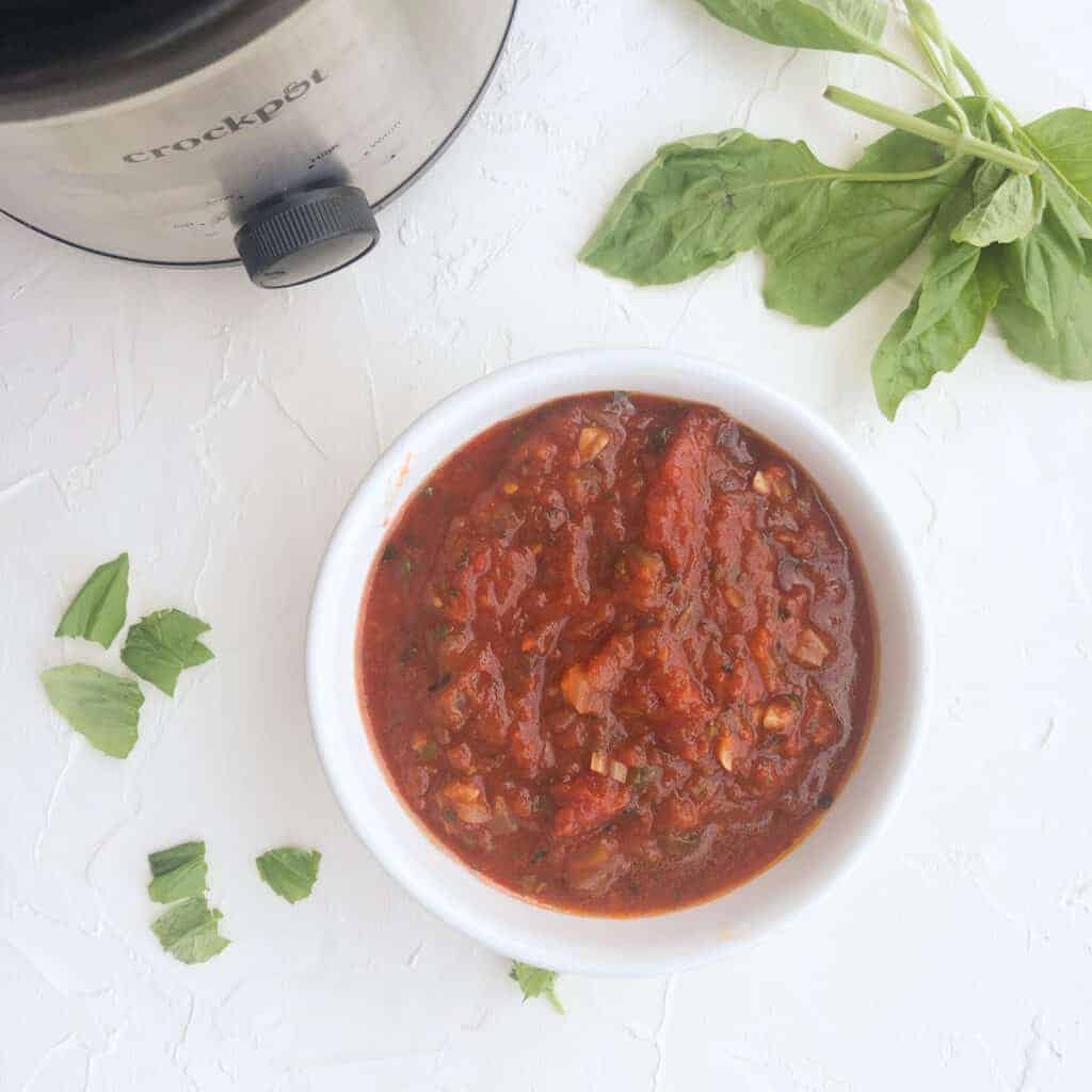 2Quart Slow Cooker Marinara Sauce Recipe