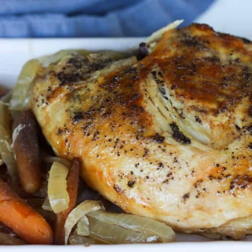 Slow Cooker BoneIn Half Turkey Breast • A Weekend Cook®