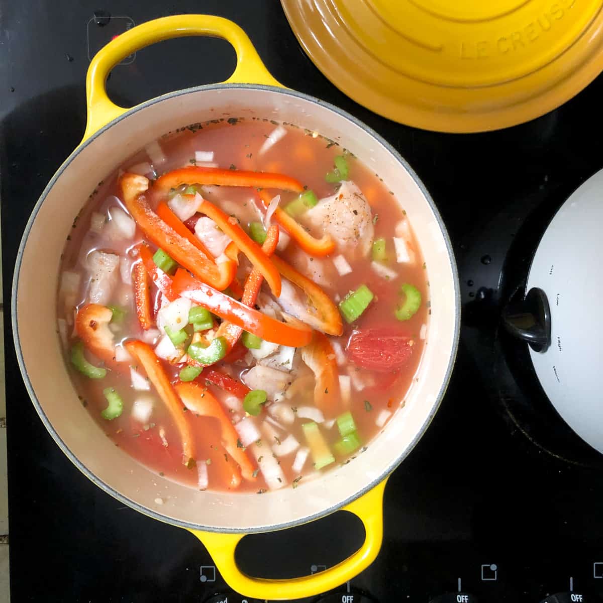 Slow Cooker Chicken Vegetable Soup Recipe for One