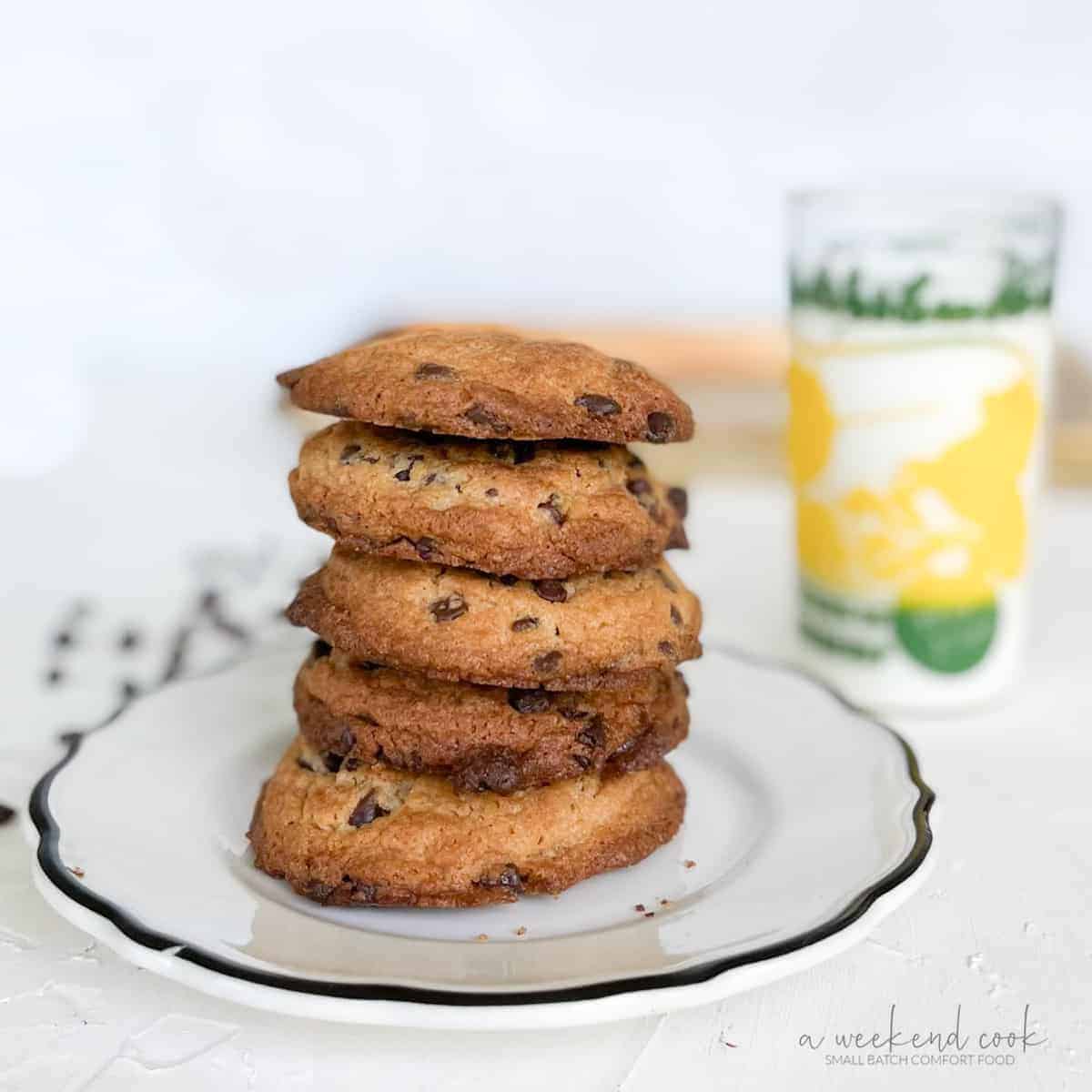 Small Batch Bisquick Chocolate Chip Cookies