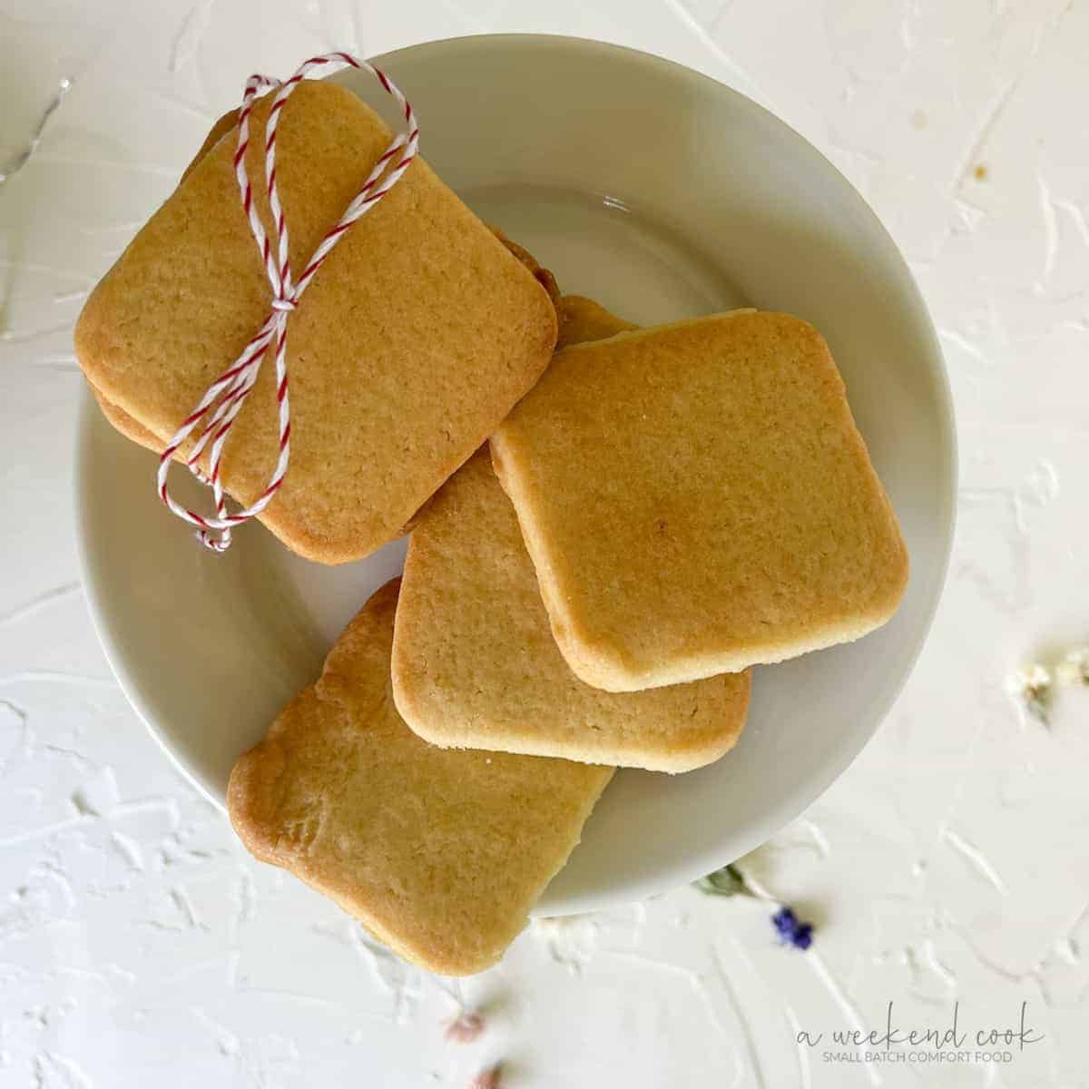 How To Make French Shortbread Cookies