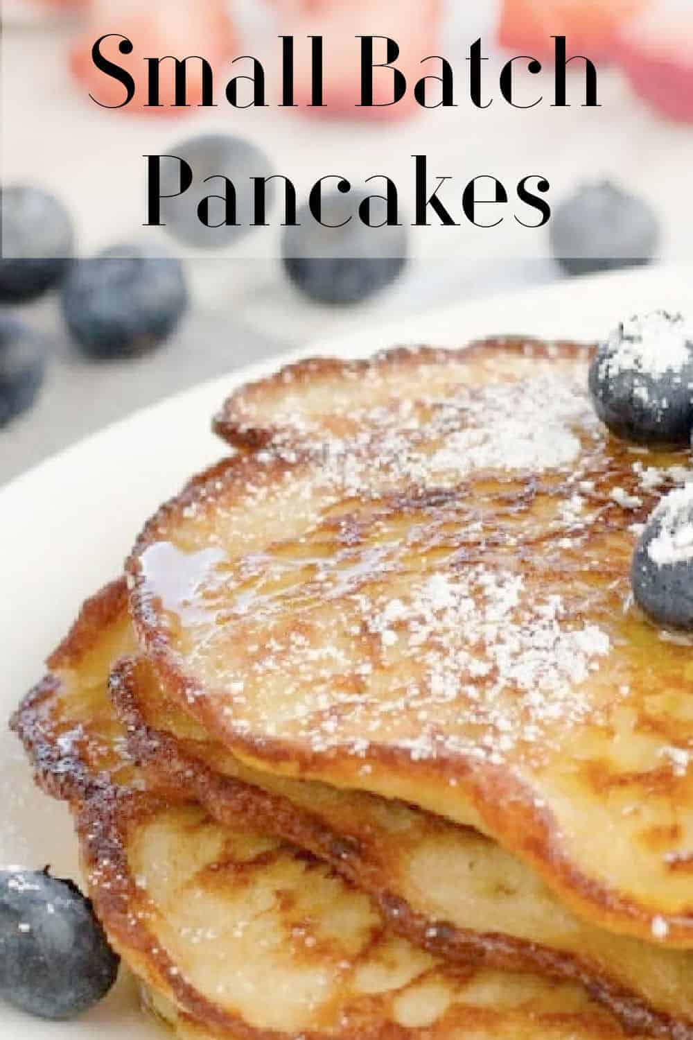 Short Stack Pancakes for One Recipe