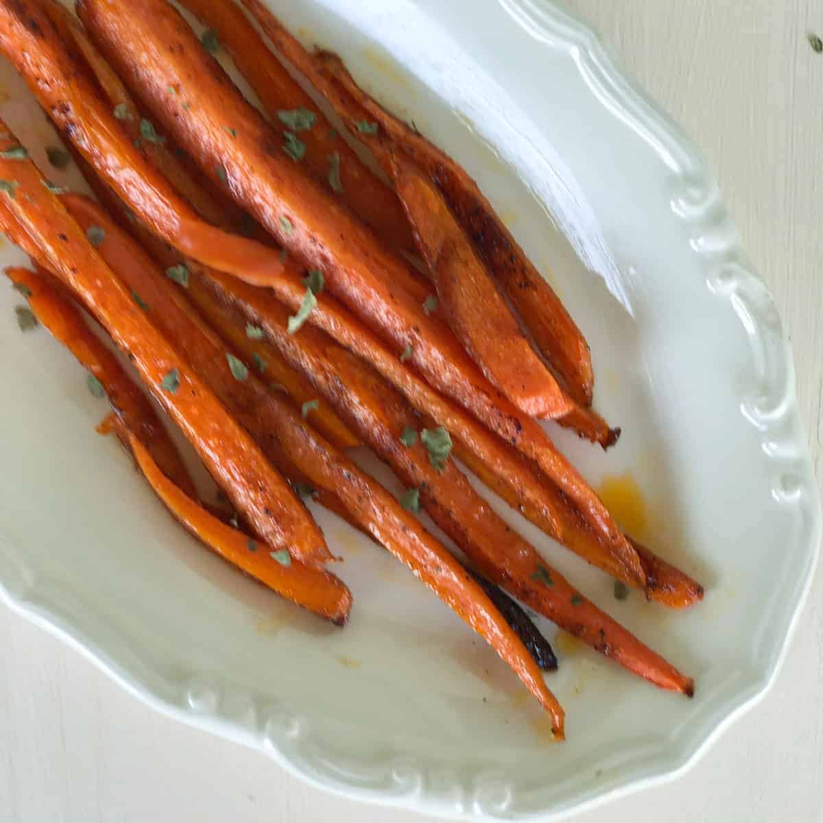 Paprika Roasted Carrots Recipe For One