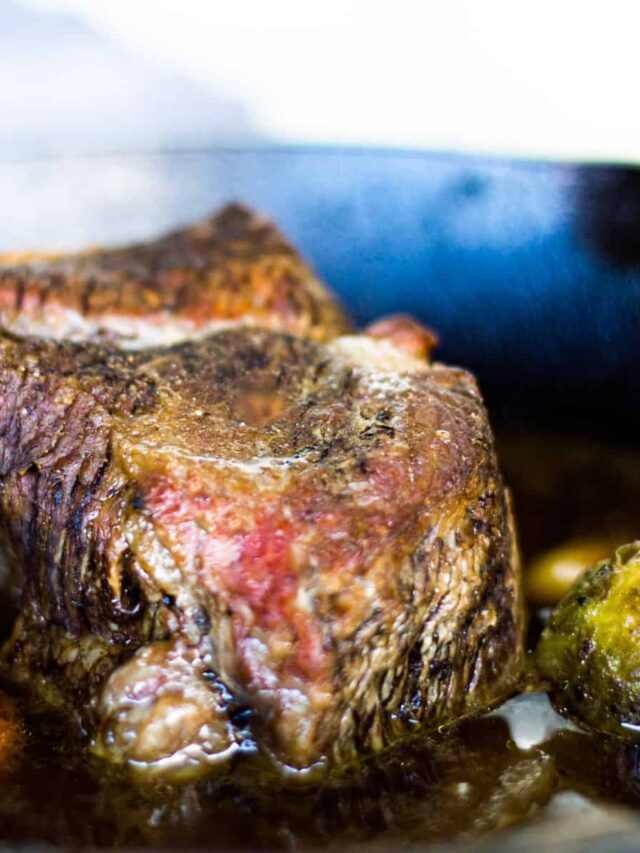 Dutch Oven Boneless Rib Roast Recipe • A Weekend Cook®