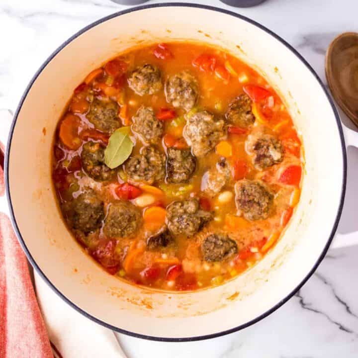 Old Fashioned Meatball Stew Recipe • A Weekend Cook®