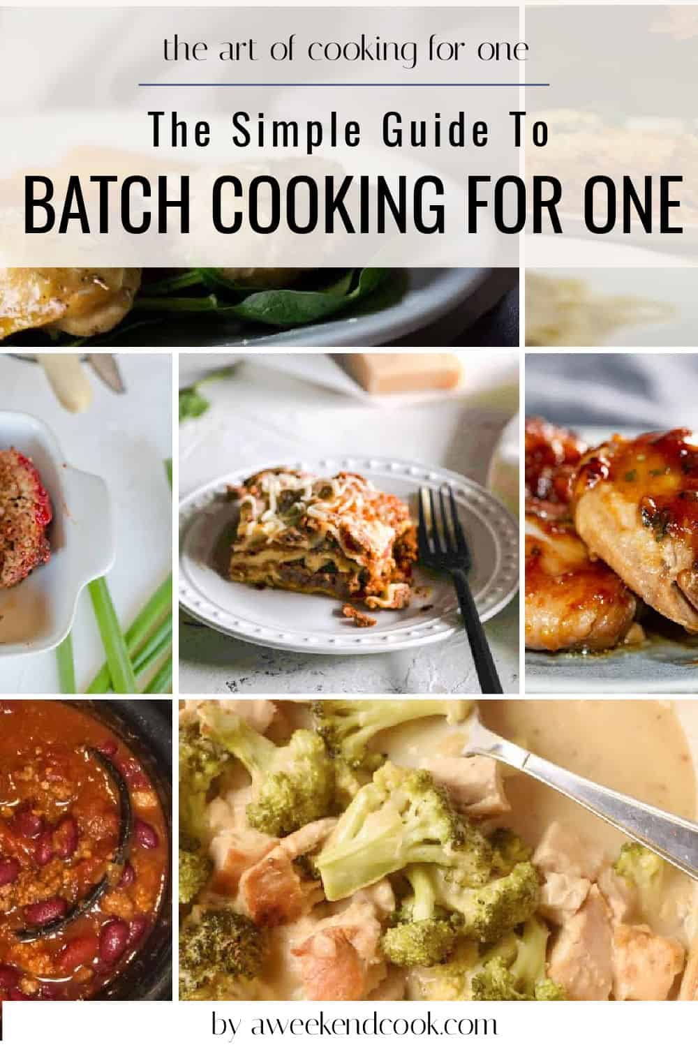 The Simple Guide to Batch Cooking for One: Tips and Tools