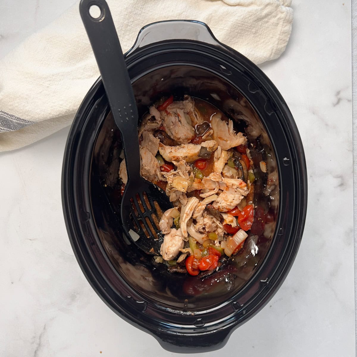 Small Slow Cooker Creole Chicken Recipe