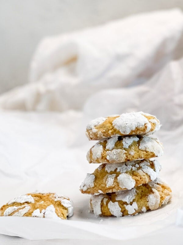 Small Batch Lemon Crinkle Cookies – Just 5 Lemony Treats