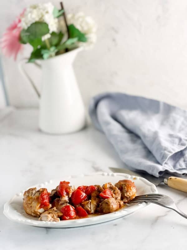 Small Slow Cooker Balsamic Chicken Recipe