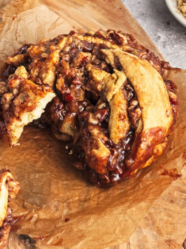 Single Serving Pecan Sticky Bun Recipe