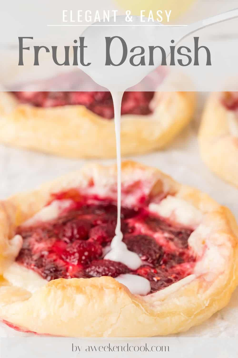 Almost Homemade Raspberry Danish (Small Batch) • A Weekend Cook®