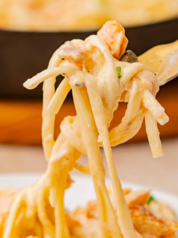 Creamy Salmon Pasta for One (Ready in 20 Minutes)